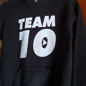 (TEAM 10) BLACK HOODIE